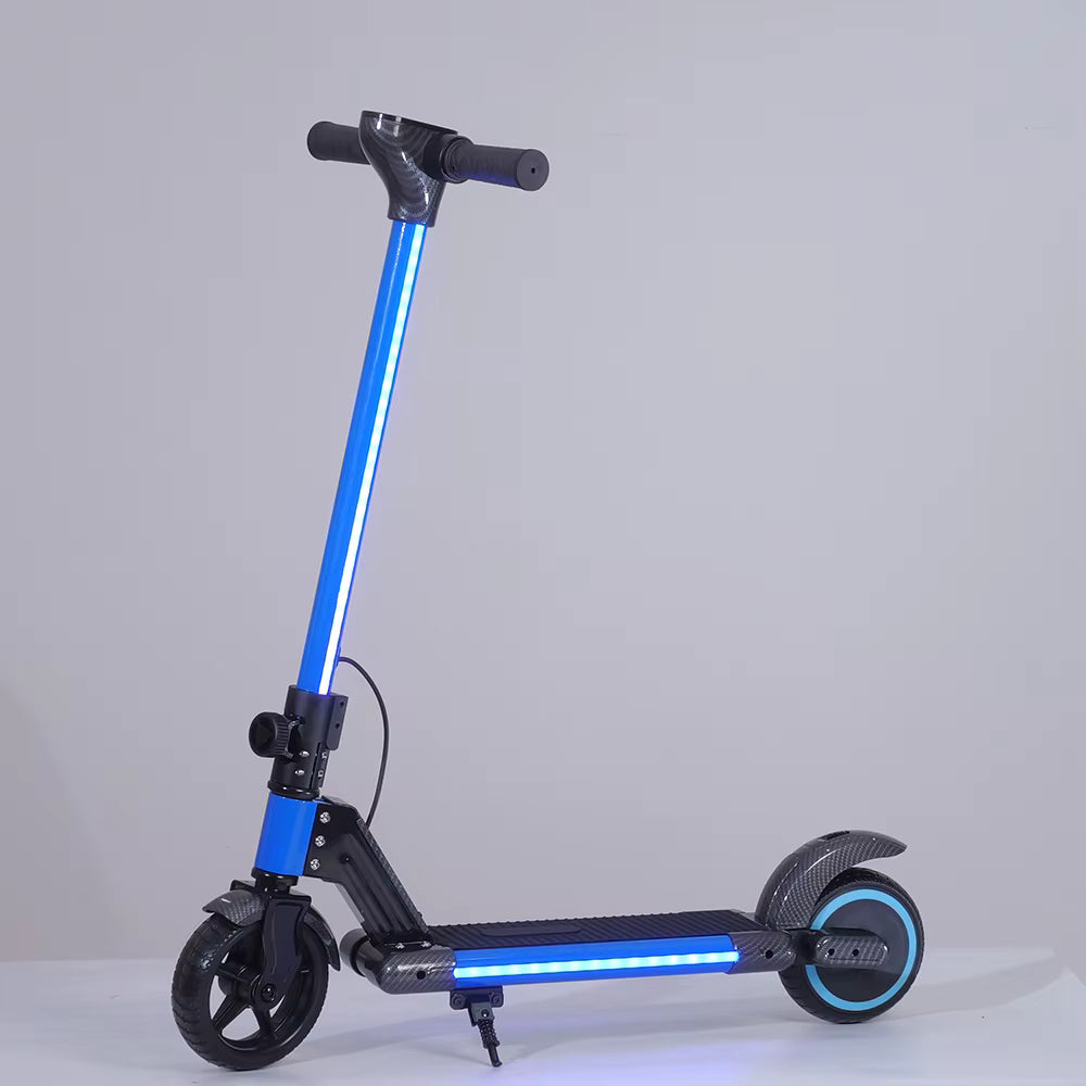 Trottinette Électrique Enfant 24V Pliable avec LED - 6 à 13 ans
