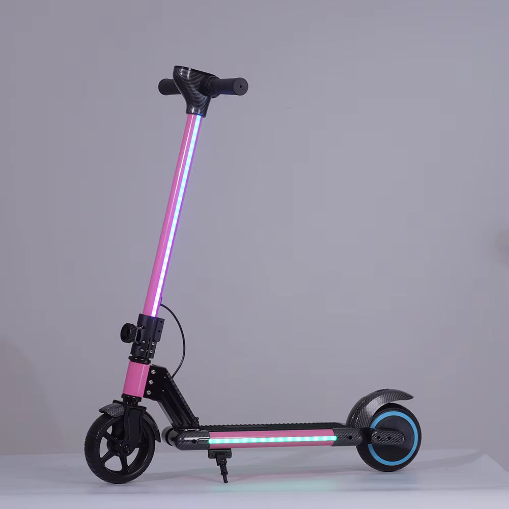Trottinette Électrique Enfant 24V Pliable avec LED - 6 à 13 ans