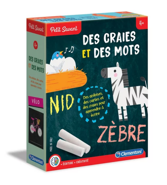 PETIT SAVANT – DES CRAIES ET DES MOTS – CLEMENTONI