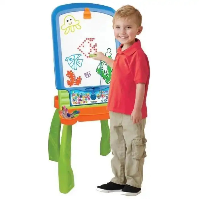 tableau - Chevalet Interactif 3 en 1 - VTECH - Magi - Multicolore