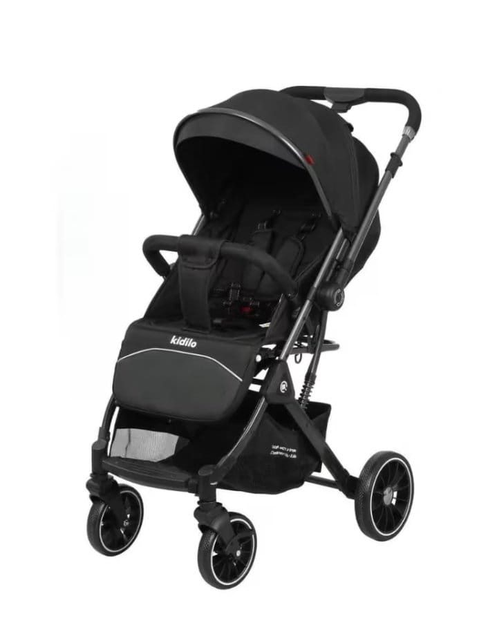 Poussette 2 en 1 Double Face – Kidilo – Pliable en Valise | Utilisable de 0 à 4 ans | Sécurité & Confort