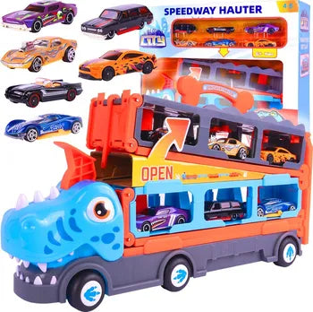 Camion dragon avec 6 voiturettes