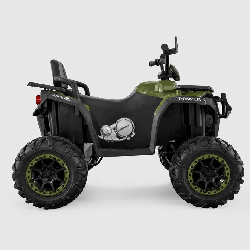 Quad Électrique Enfant 12V – ATV Tout-Terrain VERT