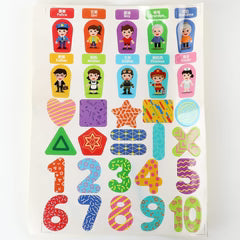 Table d'éducation Alphabet et Chiffres