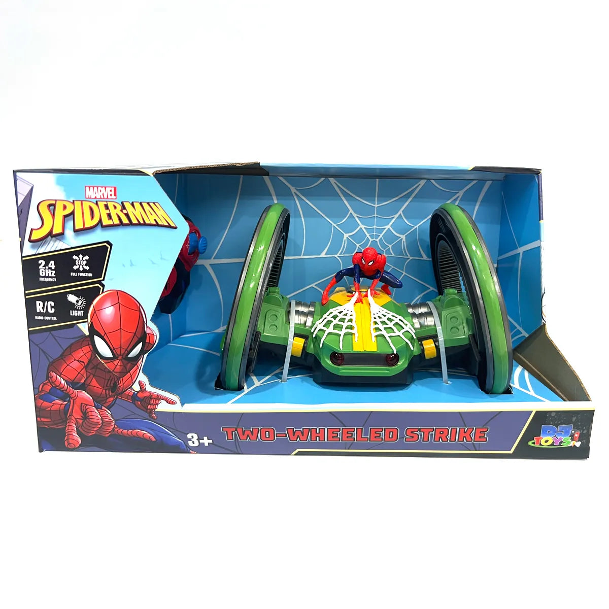 Voiture télécommandée acrobatique Spider-Man