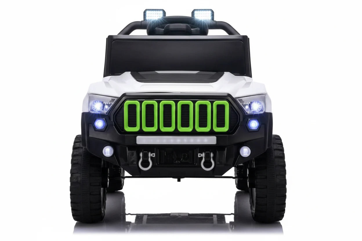 Jeep Électrique Enfant Titan XR 12V – blanc
