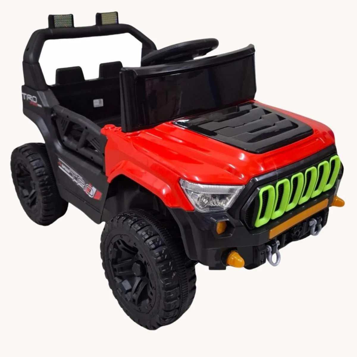 Jeep Électrique Enfant Titan XR 12V – Rouge