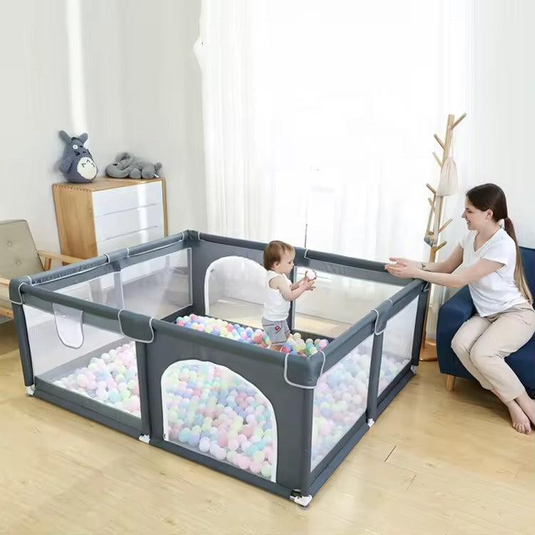 Parc de Jeu 180 x 150cm Avec 50 Balles – Junbon