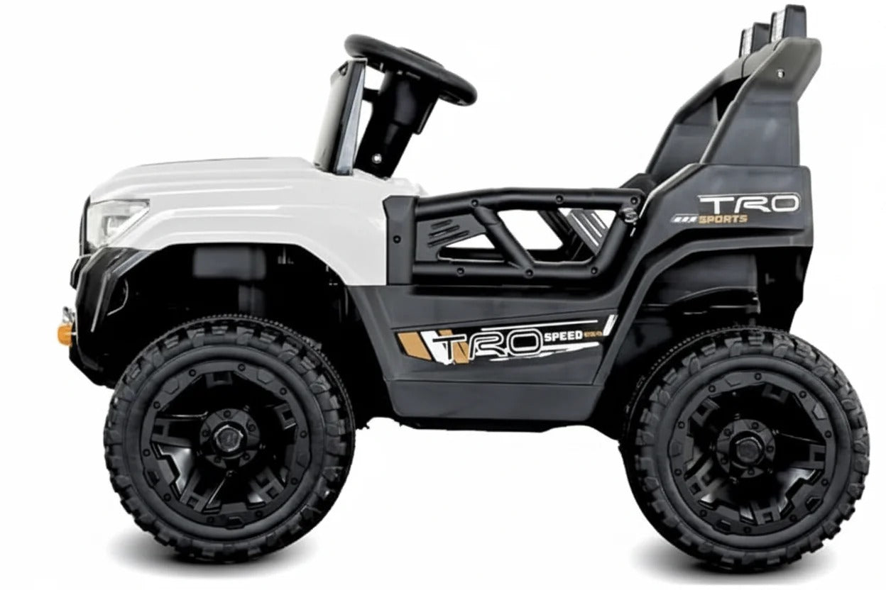 Jeep Électrique Enfant Titan XR 12V – blanc