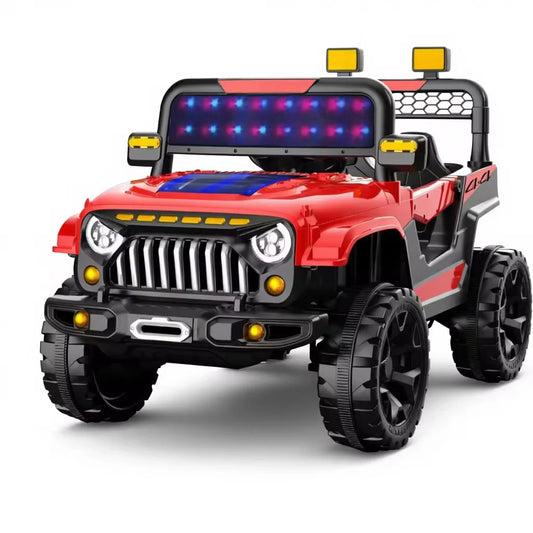 Jeep Électrique Enfant 12V – Style Off-Road - Rouge