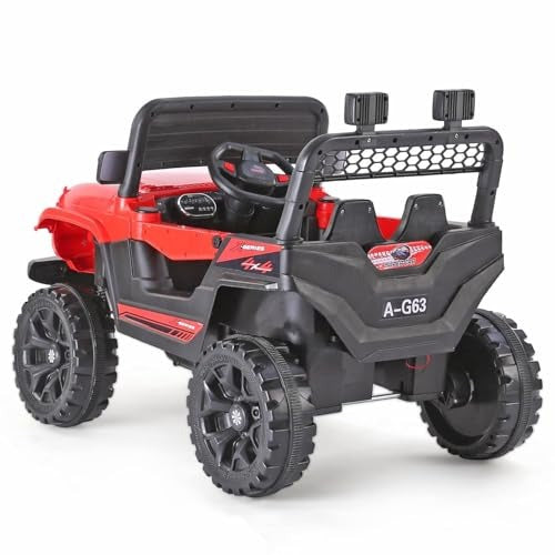 Jeep Électrique Enfant 12V – Style Off-Road - Rouge