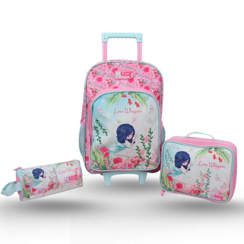 Sac A Dos Trolley 3 Pièces - Must Team - Love Whispers CP_CE1_CE2
