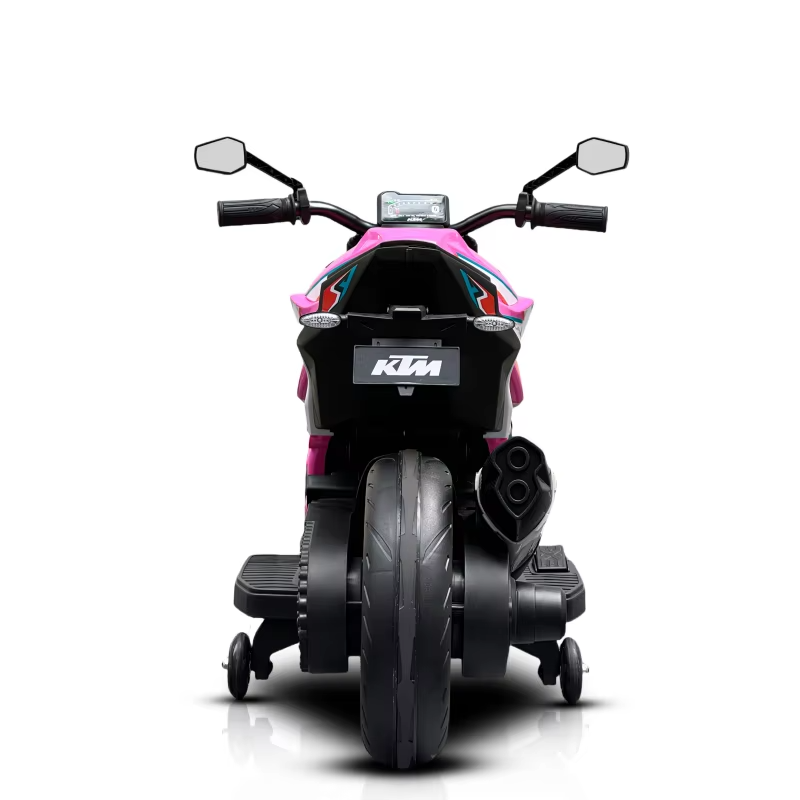Moto Électrique Enfant KTM 12V – Roues en Gomme – De 3 à 7 Ans - Rose