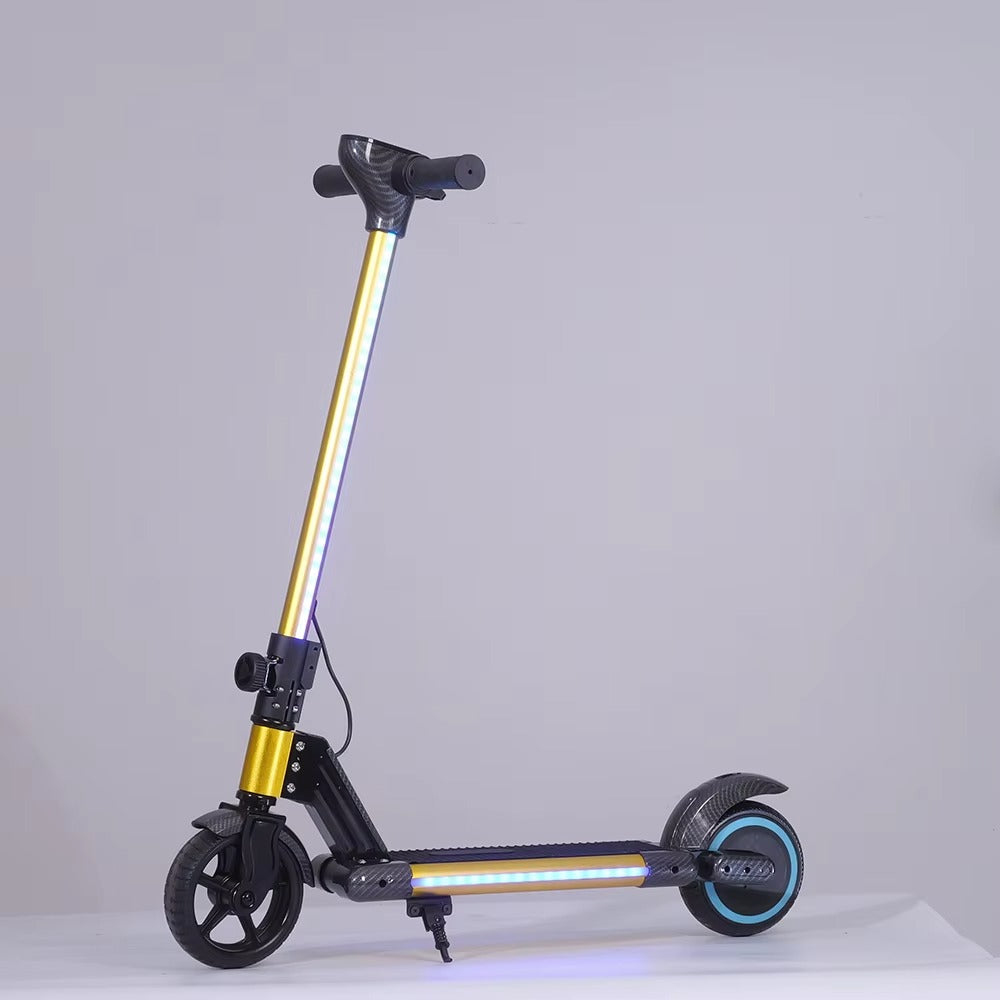 Trottinette Électrique Enfant 24V Pliable avec LED - 6 à 13 ans