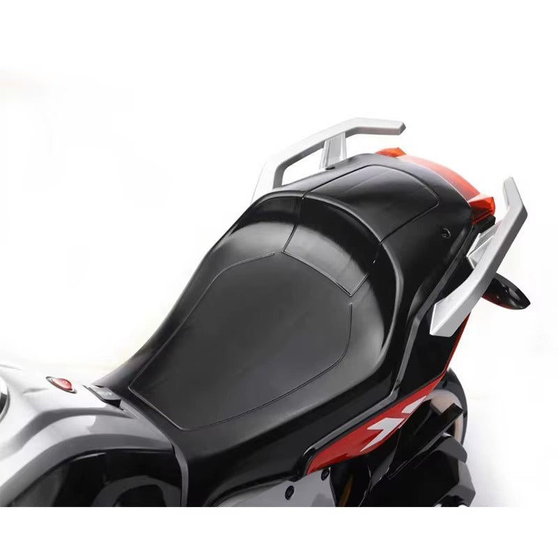 Moto Électrique Sportive RR 12V pour Enfant avec Roues de Stabilité