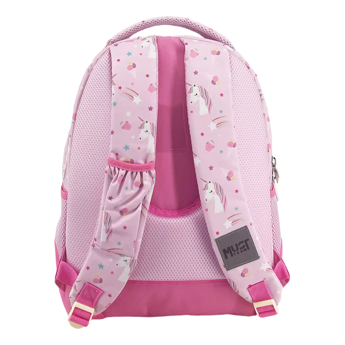 Sac à dos scolaire élémentaire Must Team Licorne Rose