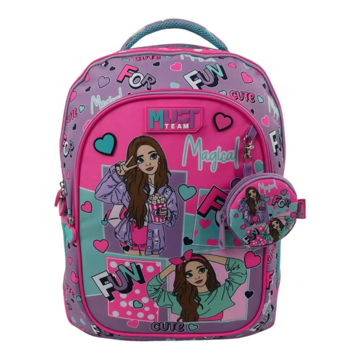 Sac à dos scolaire élémentaire Must Team Besties