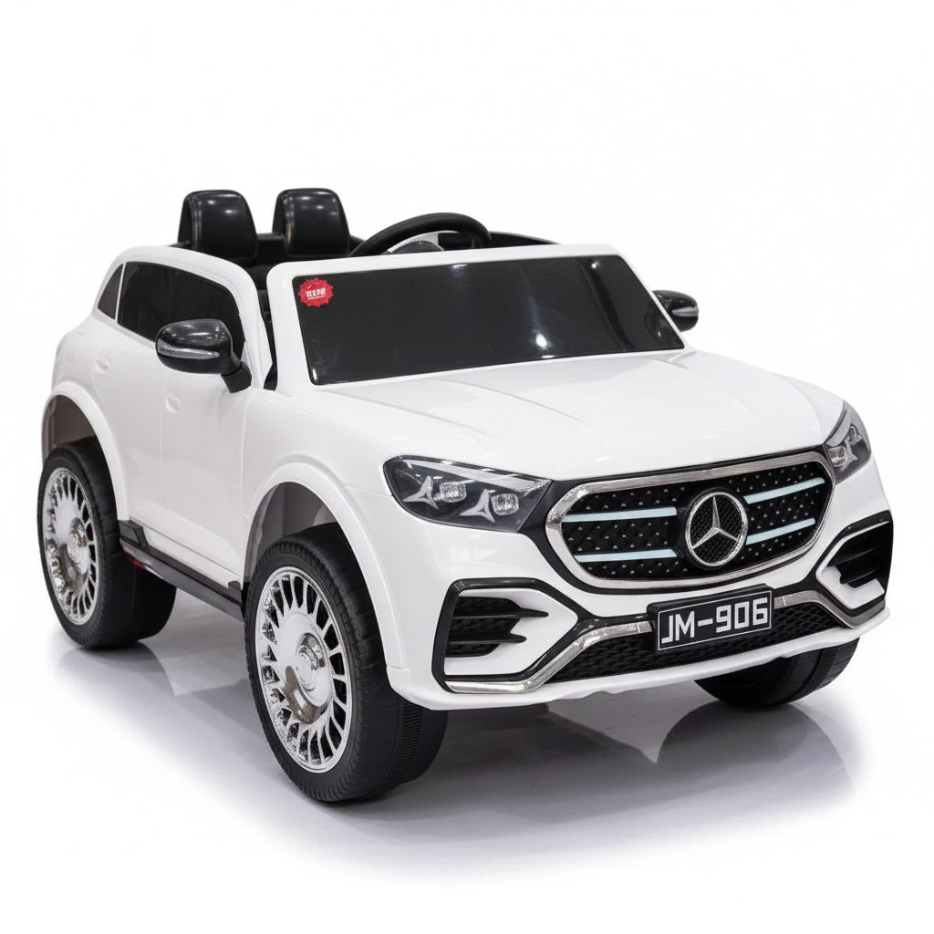 Voiture Électrique Mercedes pour Enfant – SUV 12V - Blanc