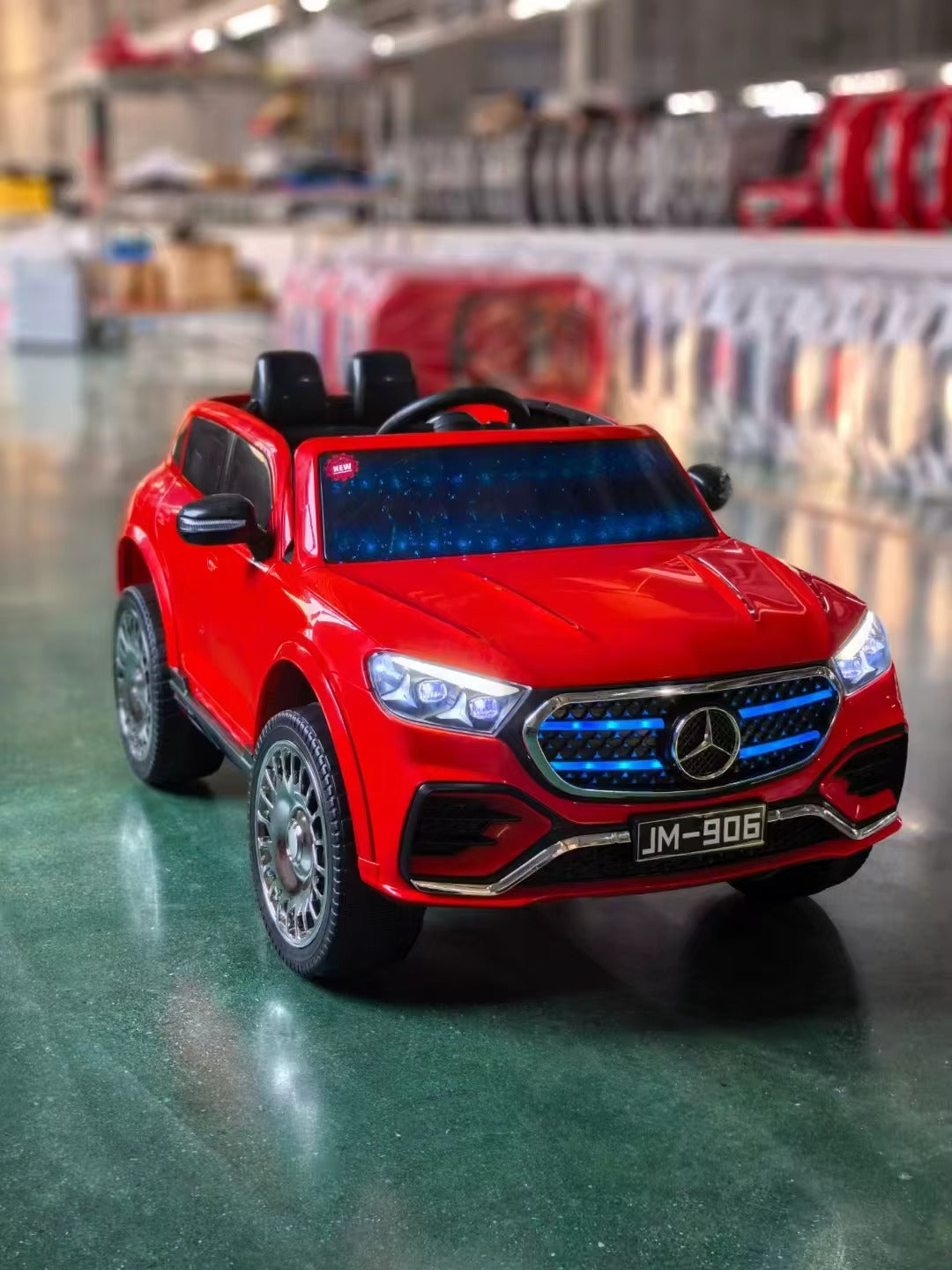 Voiture Électrique Mercedes pour Enfant – SUV 12V - Rouge
