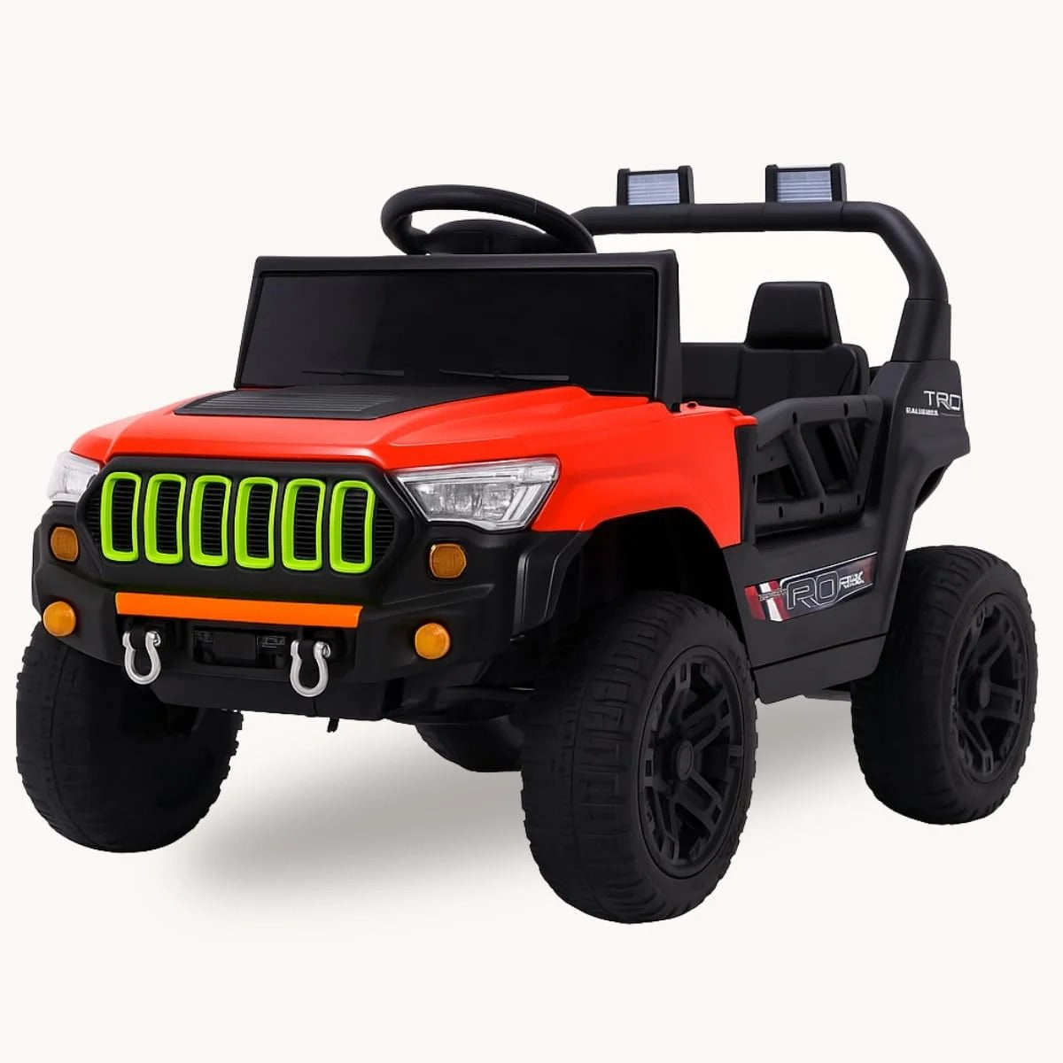 Jeep Électrique Enfant Titan XR 12V – Rouge
