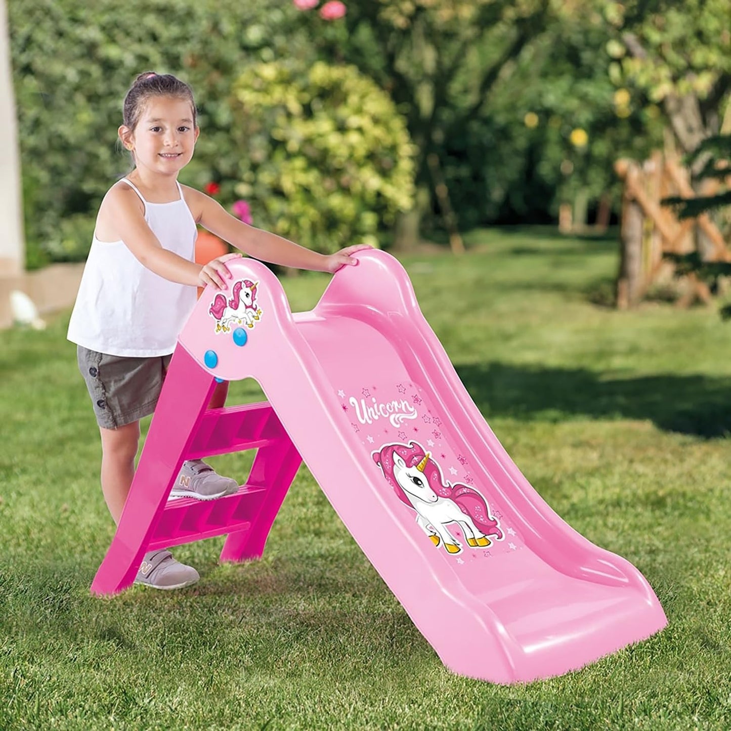 Dolu Le toboggan pour enfant de 2 ans et plus