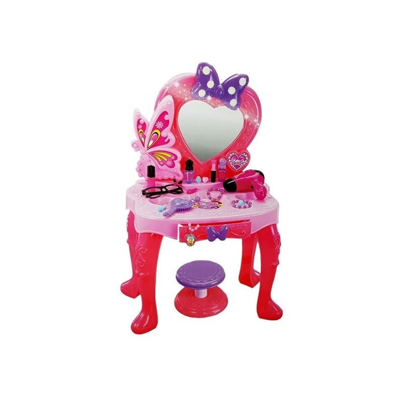 Ma Première Coiffeuse de Princesse – Avec Lumières, Sons et Tabouret