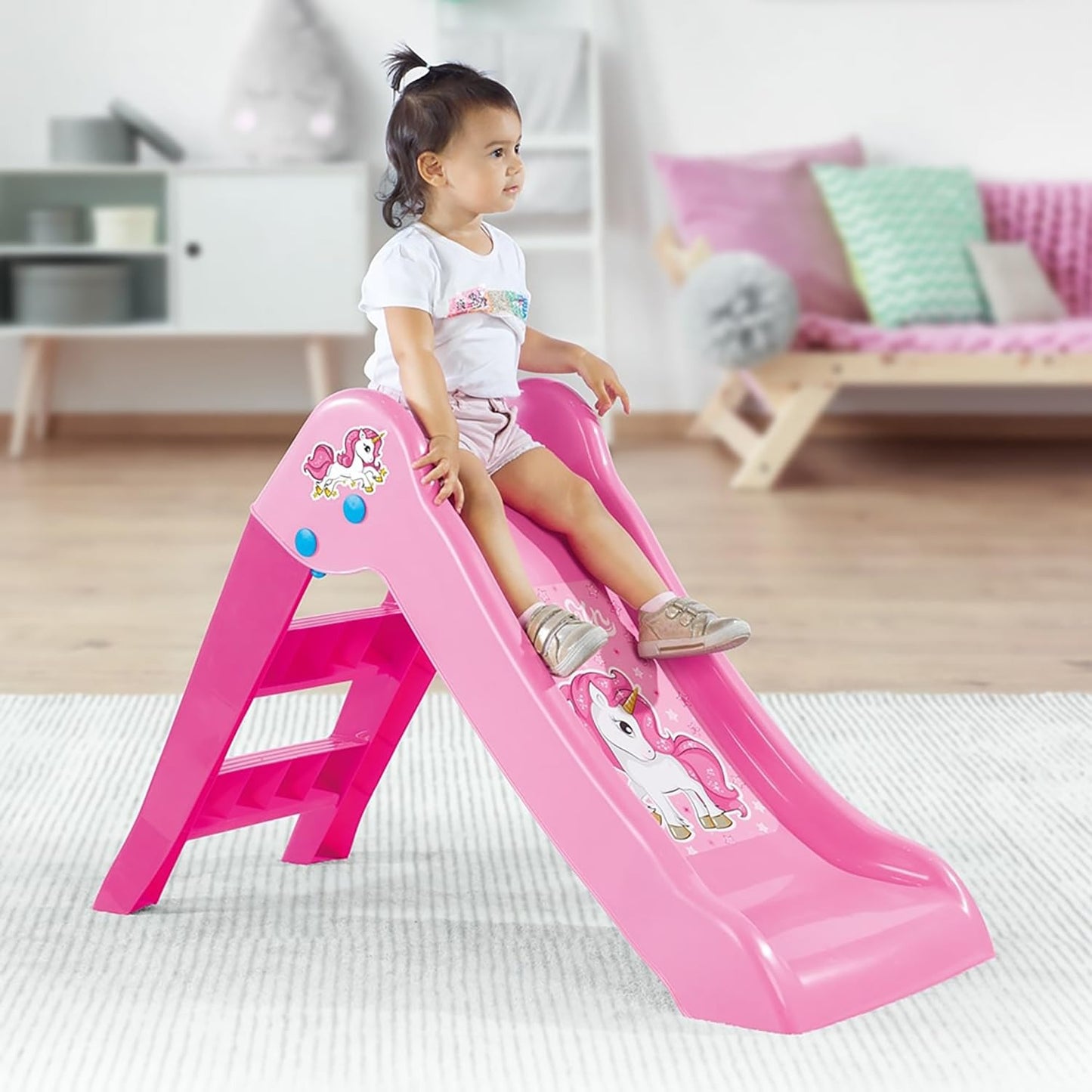 Dolu Le toboggan pour enfant de 2 ans et plus