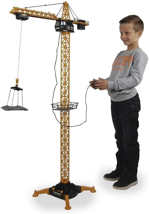 Grue de Chantier Télécommandée (128 cm) – 6 Canaux 2,4 GHz