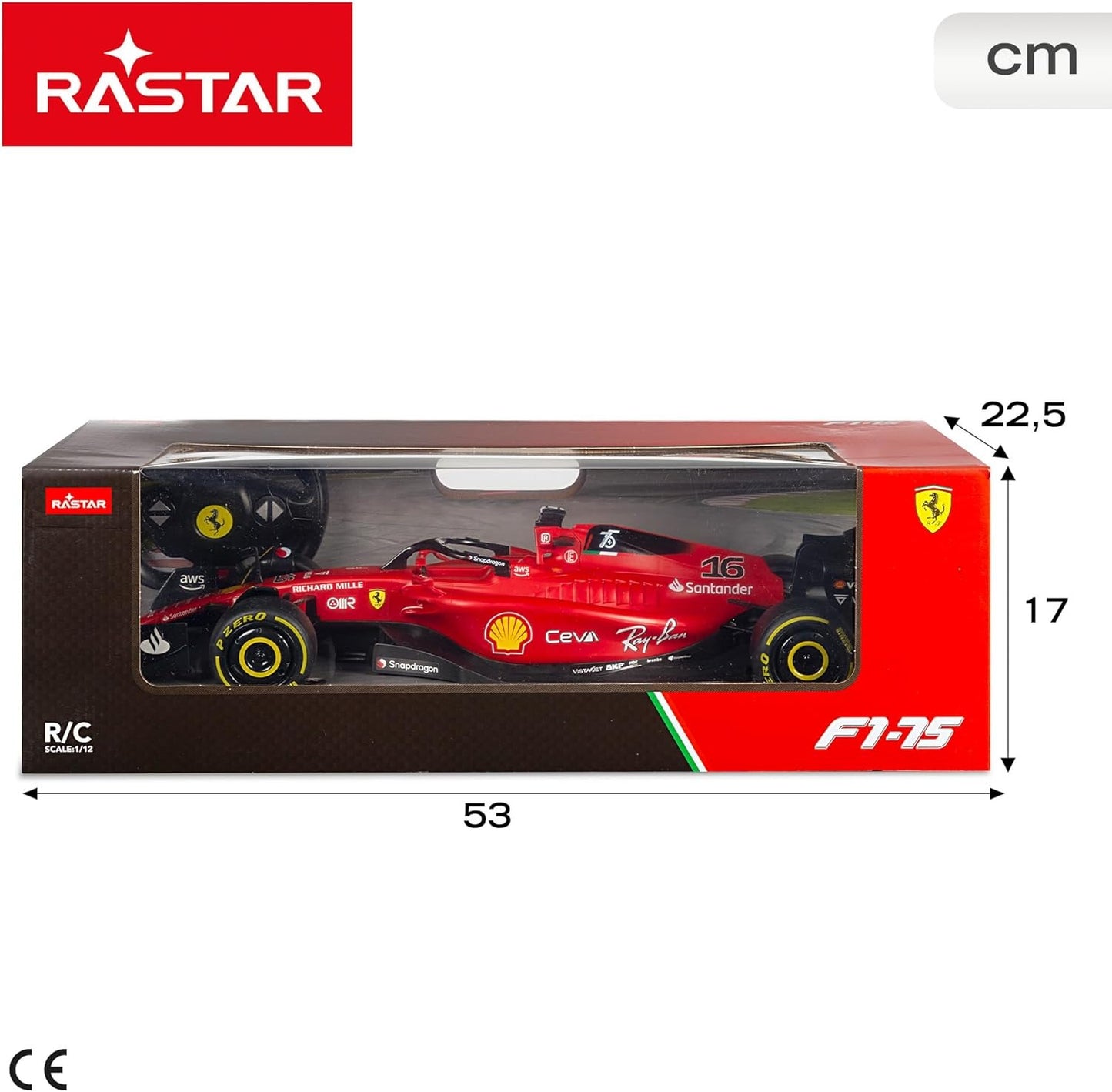 Rastar RC F1-75 Ferrari jouet voiture