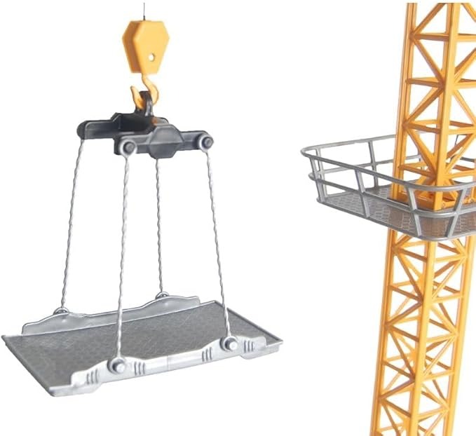 Grue de Chantier Télécommandée (128 cm) – 6 Canaux 2,4 GHz