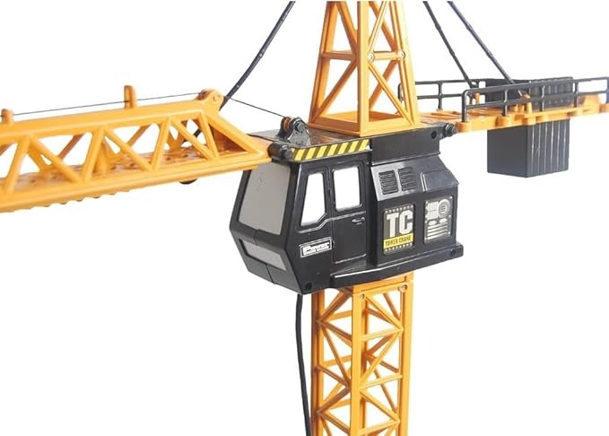 Grue de Chantier Télécommandée (128 cm) – 6 Canaux 2,4 GHz