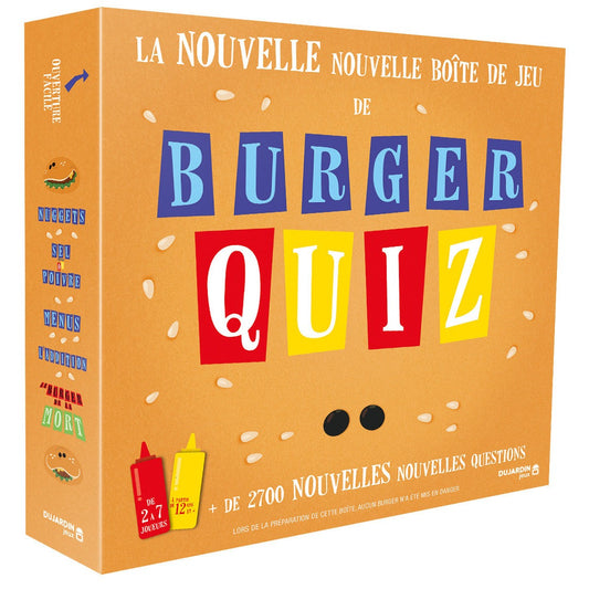 Burger Quiz : La Nouvelle Nouvelle Boîte de Jeu Dujardin