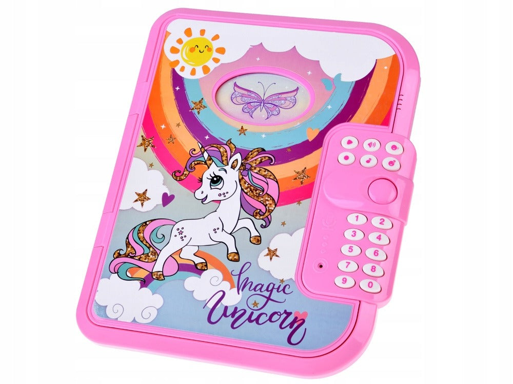 Journal Intime Électronique "Magic Unicorn" – Avec Code Secret & Effets Vocaux