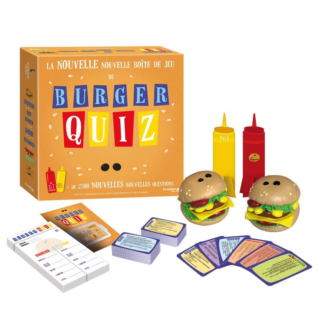 Burger Quiz : La Nouvelle Nouvelle Boîte de Jeu Dujardin