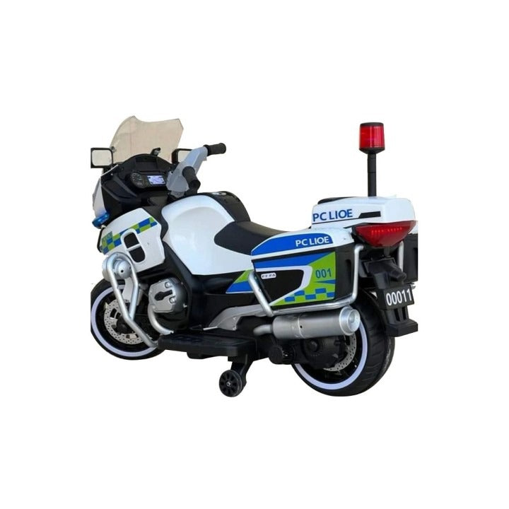 Moto électrique de police pour enfants