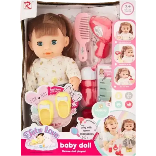 Poupée Tutu Love - Coffret Deluxe Coiffure et Beauté