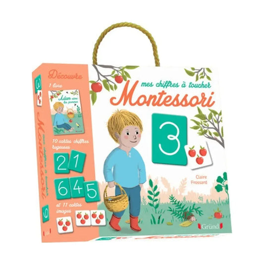 Coffret Montessori - Mes chiffres à toucher