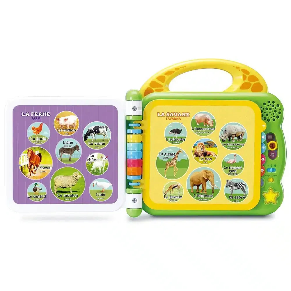 LIVRE INTERACTIF – MON IMAGIER DES ANIMAUX BILINGUE – VTECH