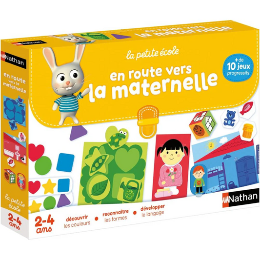 Coffret de jeux en route vers la maternelle