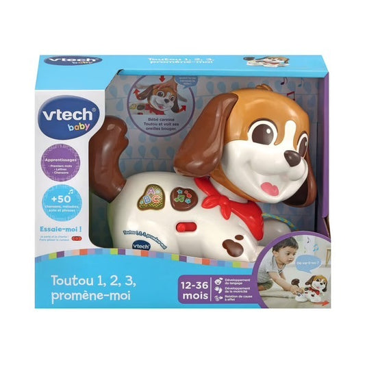 CHIEN À PROMENER – TOUTOU 1,2,3, PROMÈNE-MOI – VTECH