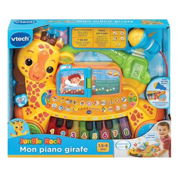 PIANO GIRAFE JUNGLE ROCK – VTECH
