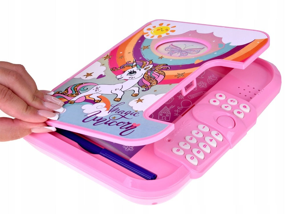 Journal Intime Électronique "Magic Unicorn" – Avec Code Secret & Effets Vocaux