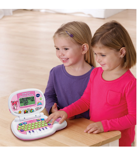 ORDINATEUR P’TIT GENIUS OURSON ROSE – VTECH
