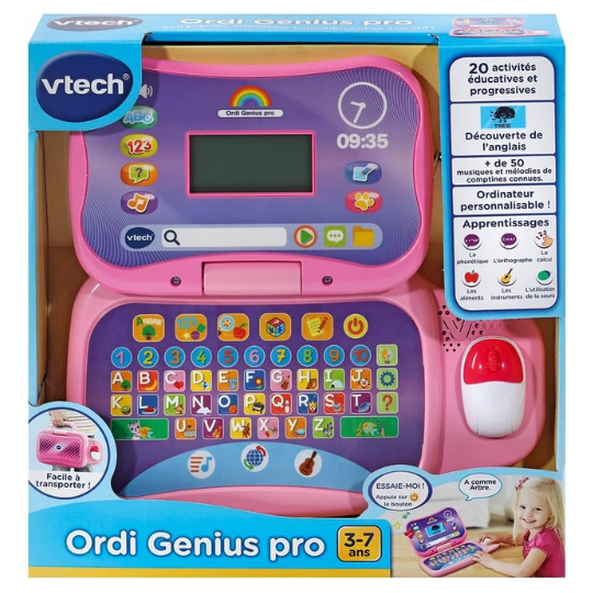 ORDI GENIUS PRO ROSE – VTECH