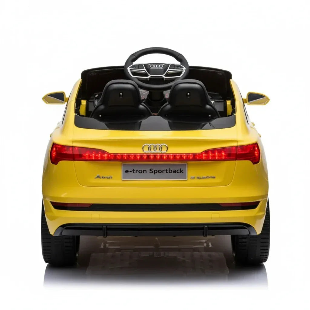 Audi Électrique pour Enfants - Jaune