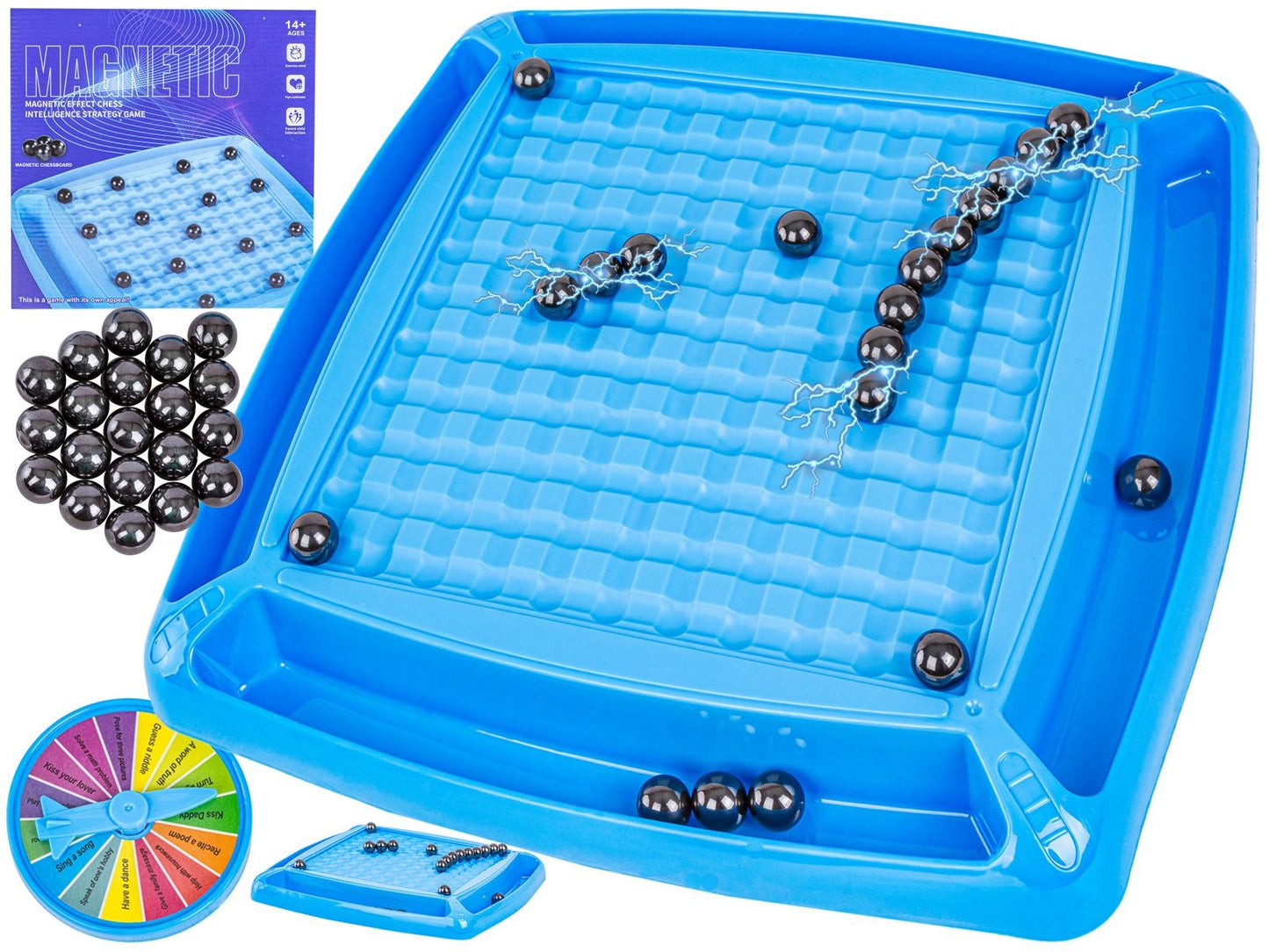 Jeu de société Magnetic chess echiquier magnétique avec roue