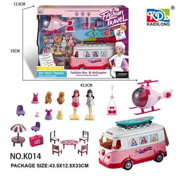 Fashion Bus et Hélicoptère – Kaidilong