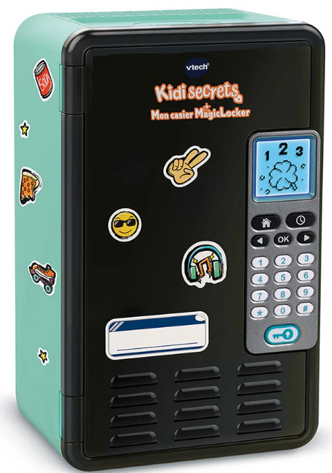 VTECH - KIDISECRETS- MON CASIER MAGICLOCKER BLEU
