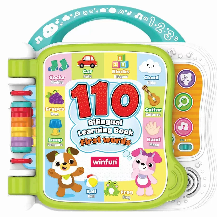 WinFun Livre d’Apprentissage Bilingue 110 Premiers Mots – 18m+