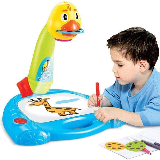 Projecteur de dessin pour enfants 3 en 1, Canard